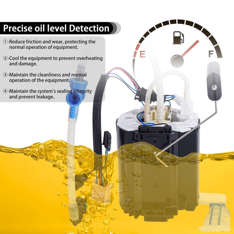 WayJun C2D25079 Electric Fuel Pump Module Assembly Compatible with 2010 2011 2012 Jaguar XF XFR XJ 5.0L V8 - Image 3